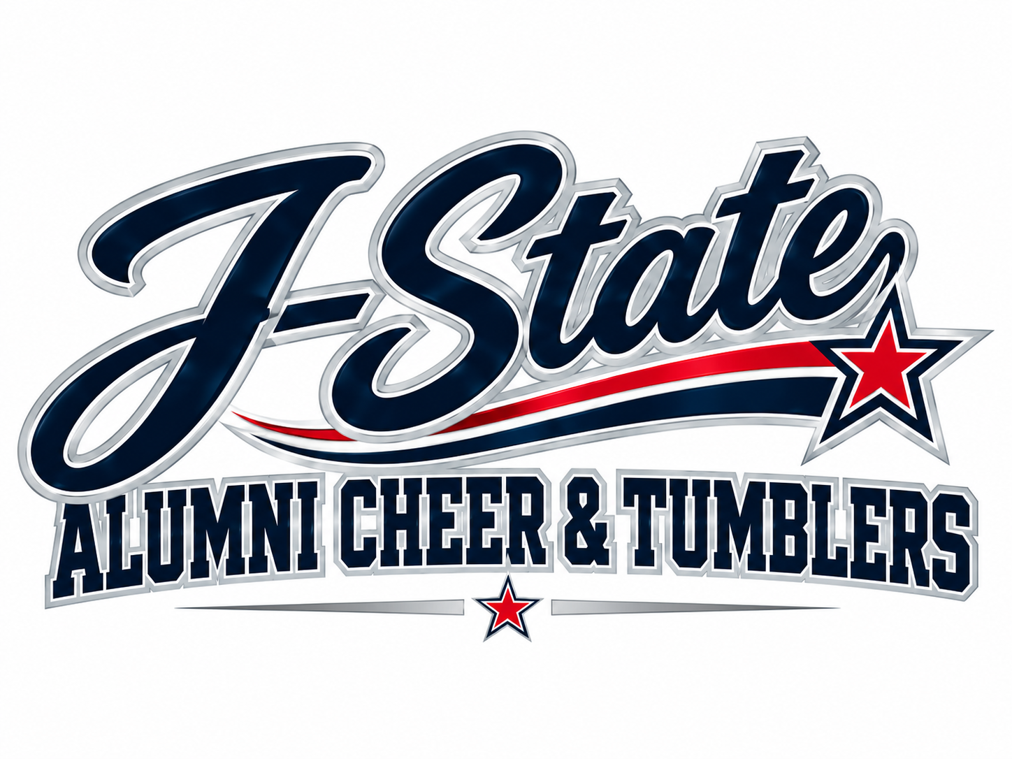 J-State Alumni Cheer & Tumblers emblem